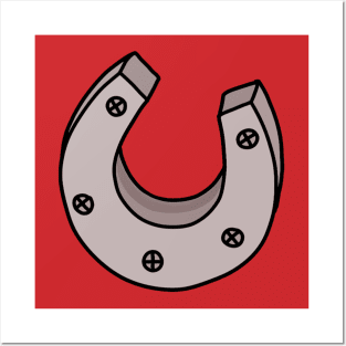 Lucky Horseshoe - Luck Symbols Posters and Art